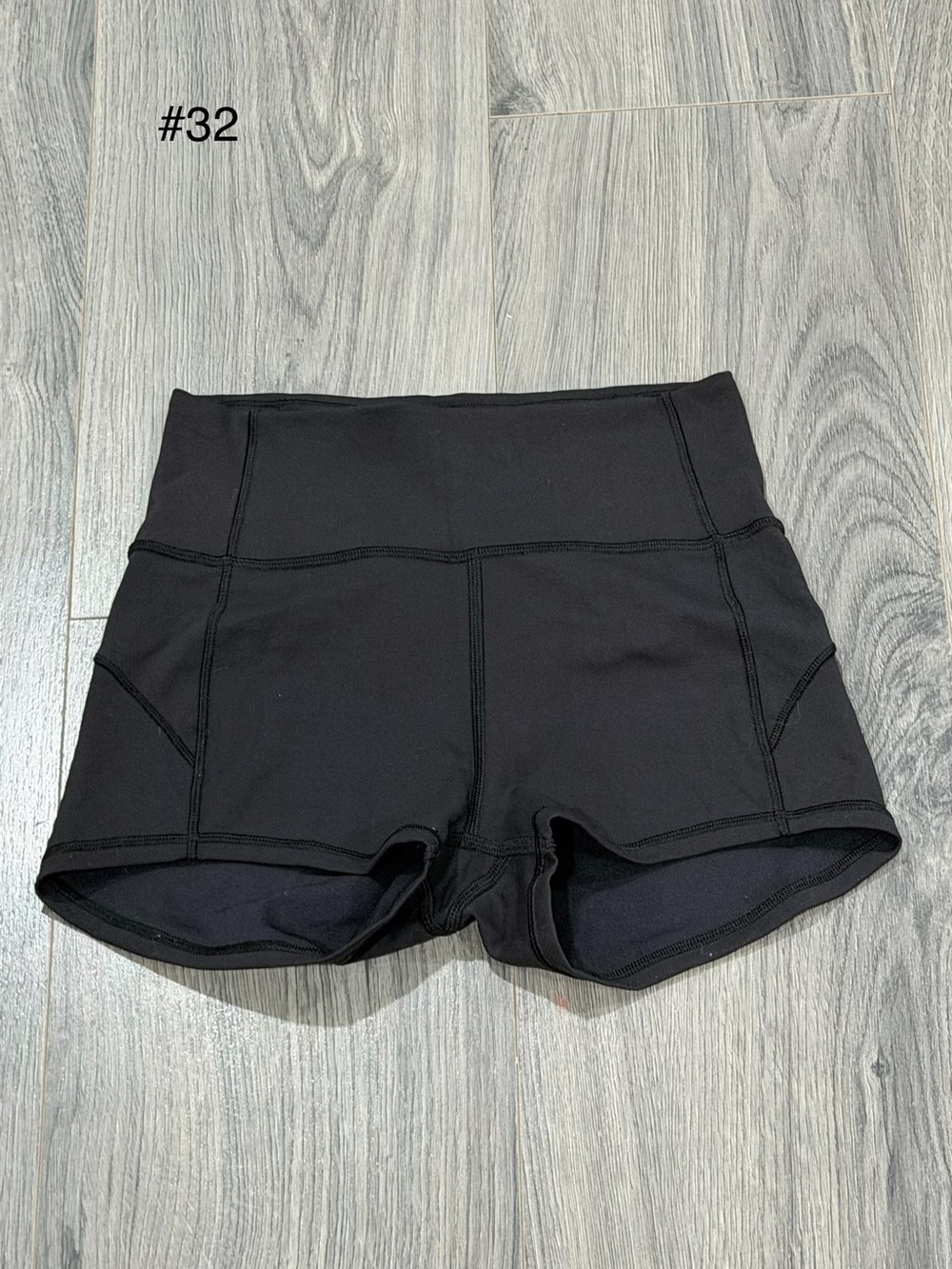 lululemon athletica Black High-Rise Bike Shorts